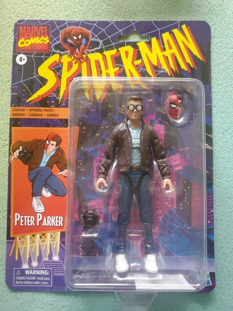 Marvel Legends Series Figura De Peter Parker Retro Hasbro | Cuotas sin