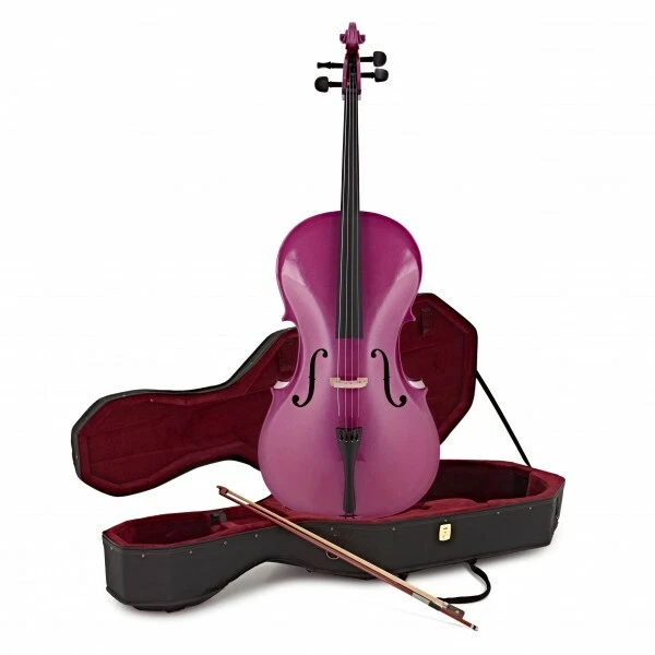 STUDENT FULL SIZE Cello with Case by Gear4music White 299.99