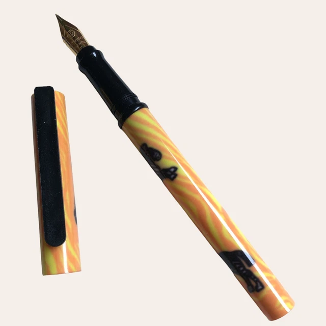 Stylo Plume Waterman JIF Jiffie Rare - Jaune/Vert/Noir - Occasion Neuf Ancien Stock