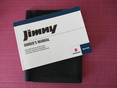 SUZUKI JIMNY (2018 - 2021) Owners Manual - User Guide - Handbook. (Suz