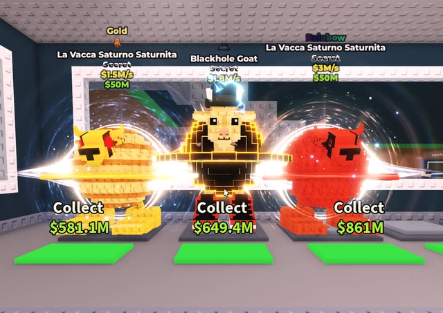 ROBLOX STEAL A Brainrot Bundle of 3 brainrots - 1.5M/s, 1.8M/s, and 3M ...