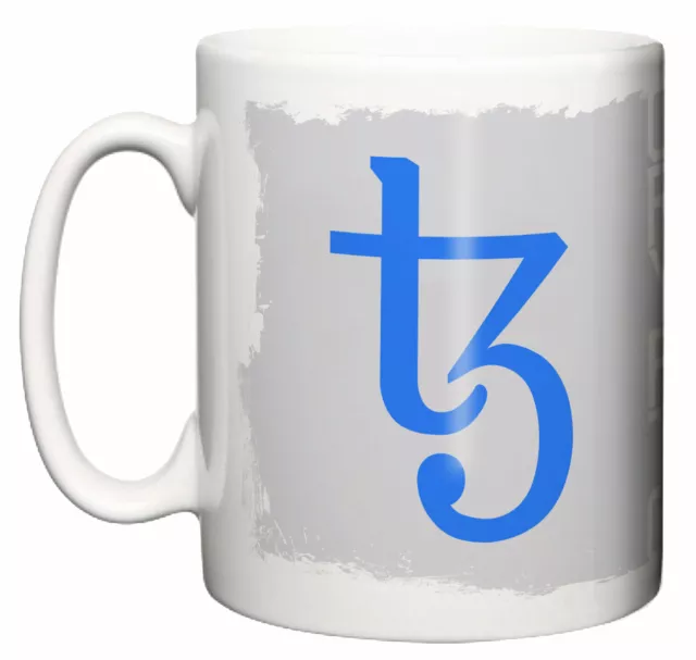 Tezos XTZ Cryptoasset Blockchain Exchange Token, Tee Kaffee Keramik Becher Geschenk 3