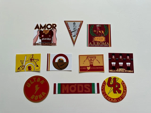 Opre Roma Sticker ROMA 10 ADESIVI Stickers Pegatinas Aufkleber Ultras 4345 EUR 17,90 ...