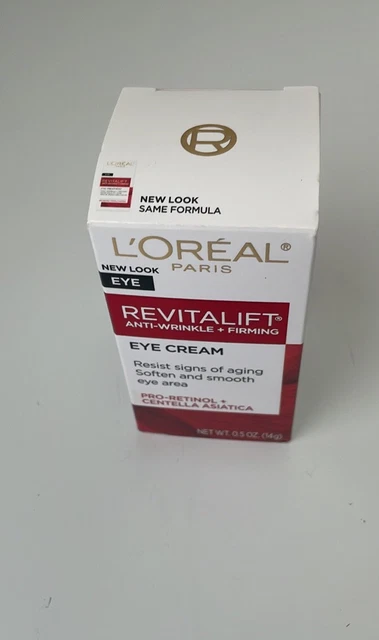 L'Oreal Paris Revitalift Anti-Wrinkle + Firming Eye Cream 0.5fl.oz./14g New