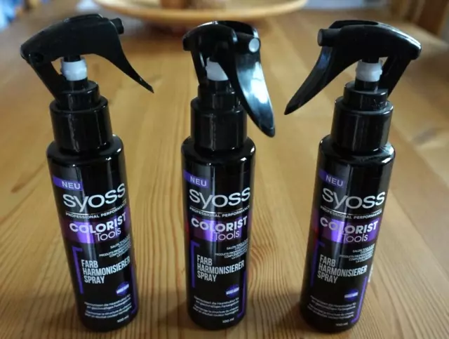 Syoss Colorist Tools Farb-Harmonisiere Spray, 3er Pack (3 x 100 ml)