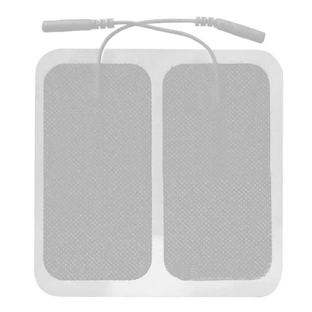 10x5cm 2.0mm Pin Non-Woven Electrode Pads Sheet Reusable For Tens Machine