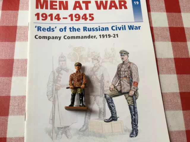 del prado Men at War Company Commander, Red Army, Russia 1919