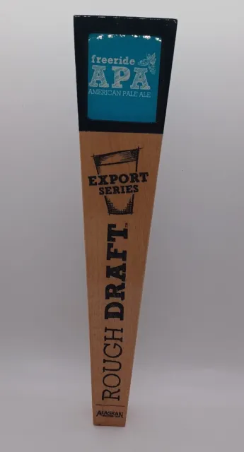 12” Alaskan Brewing Co 'Rough Draft Export Series Freeride APA' Beer Tap Handle