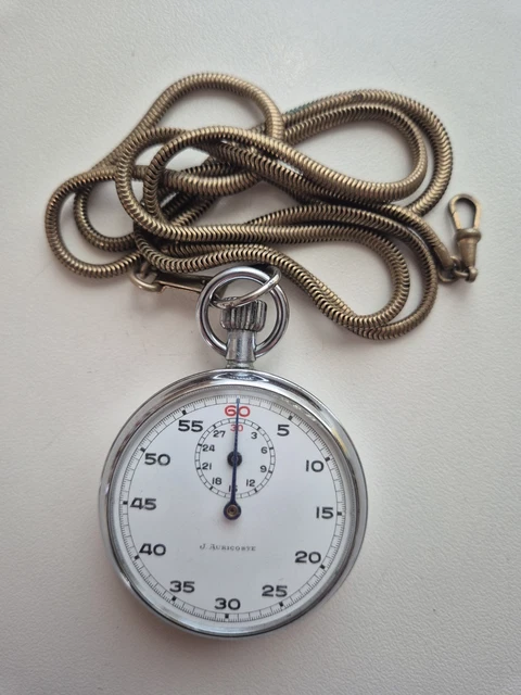 Auricoste Horloge Marine Ancienne CHRONOMÈTRE DE MARINE