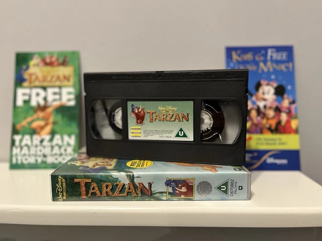 Vhs Cover Inlay WALT DISNEYS CLASSICS : Tarzan Video VHS Tape Case And Inlays U £3.29 ...