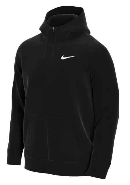 Nike Dri-Fit Training Mens Hoodie Black Multi Size Sportswear Full Zip Gym 3