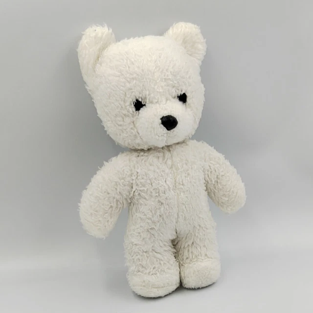 Ancienne peluche ours blanc NOUNOURS - 30308