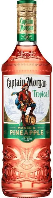 Captain Morgan Tropical Spiced Rum 700ml Bottle