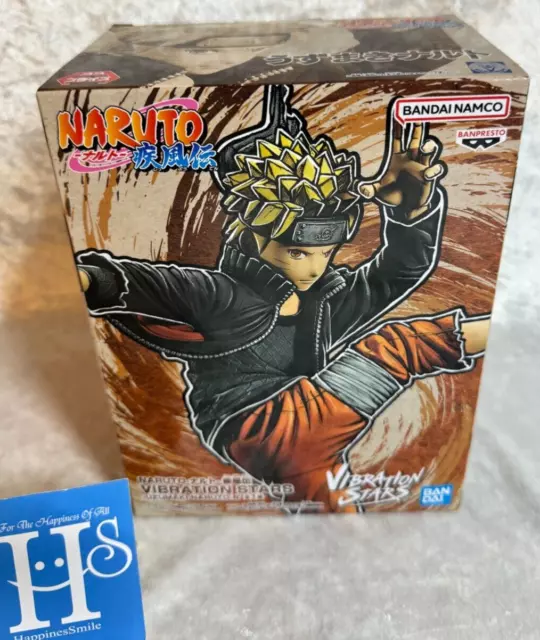 NARUTO Uzumaki Figure IV Shippuden VIBRATION STARS BANPRESTO New Japan Authentic