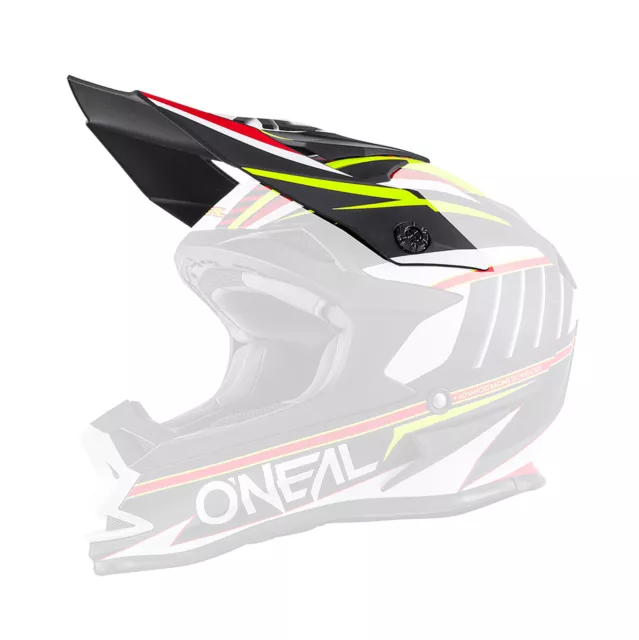 O'neal Spare Visor 7 Series Evo Helm Visier Chaser schwarz/weiß Oneal