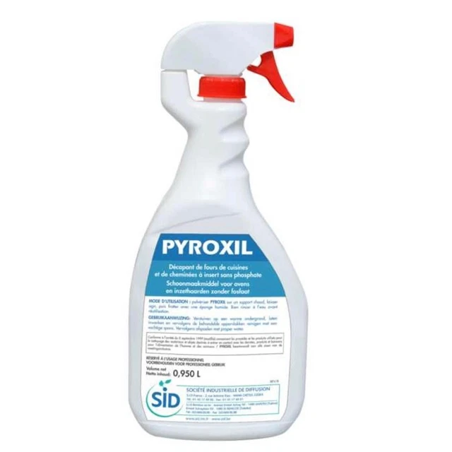 Pyroxil SID 0,95L - Nettoyant professionnel spécial graisses cuites