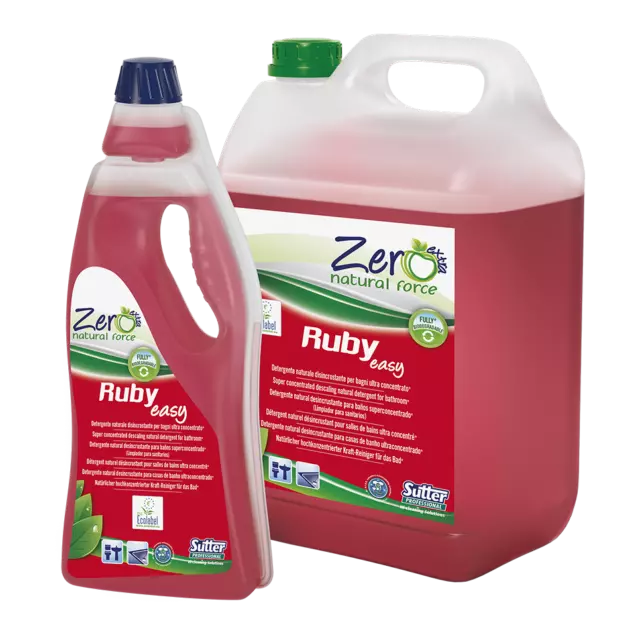 Ruby Easy Detergent Natural Limescale Perfume Concentrate Zero 0,75 L