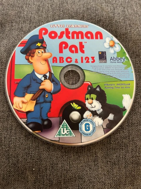[DISC ONLY]POSTMAN PAT ABC & 123 DVD Disc Only R2 Region 2 £1.92 ...