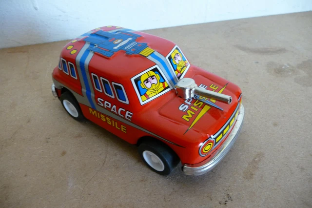 Lucky Sports Car MF753 Jouet Tôle Tin Toy Année 70Avec Boîte