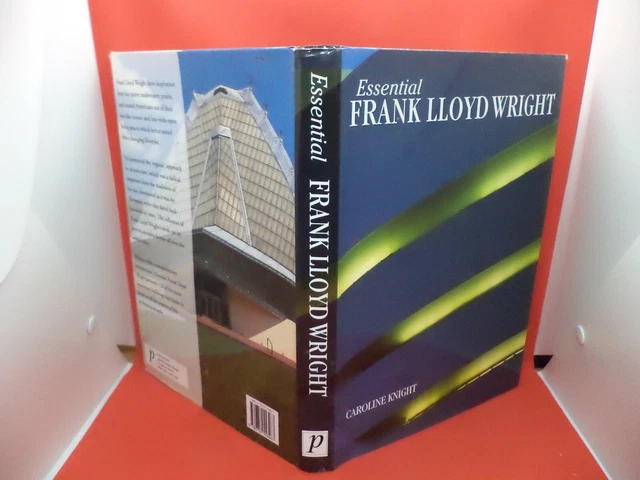 ESSENTIAL FRANK LLOYD WRIGHT architecture book house design CAROLINE ...