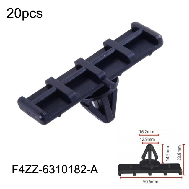 20x Rocker Panel Ground Effects Moulding Clips Fits For Ford For Mustang 1995-On