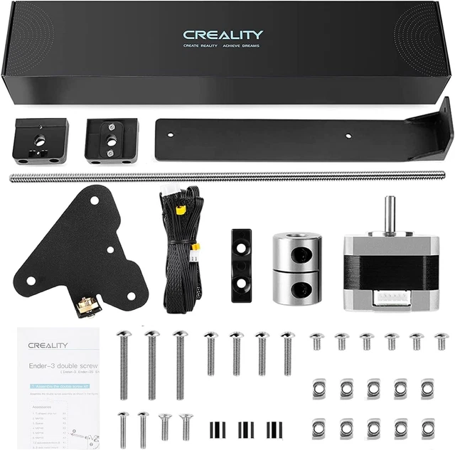 Creality Ender 3 Dual Z-Axis Upgrade Kit with Lead Screw, Stepper Motor and Meta