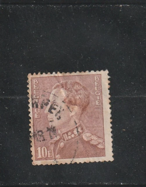 L6123 BELGIQUE N° Y&T 434A de 1936-46 " Léopold III "  Oblitéré