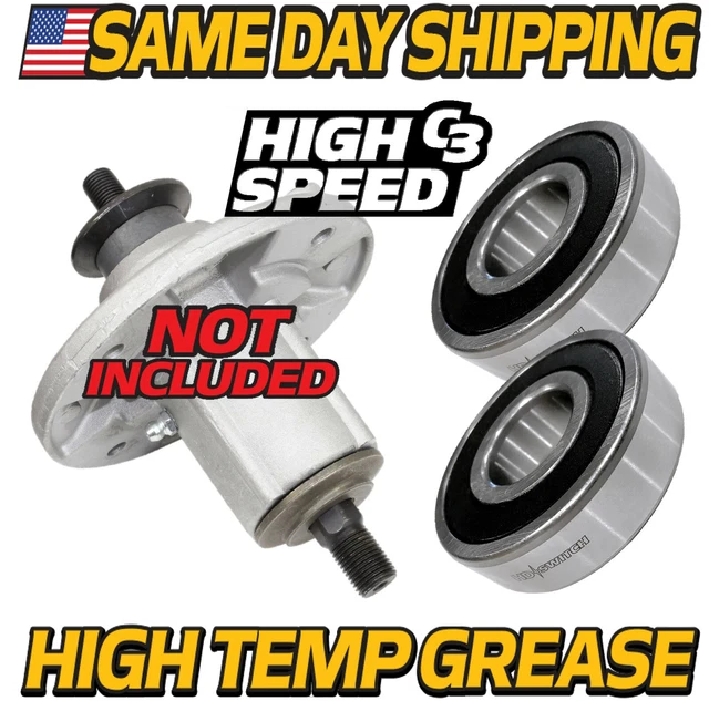 HD Switch 6-Pack Blade Spindle Rebuild Bearings For John Deere LA120 LA130 L120