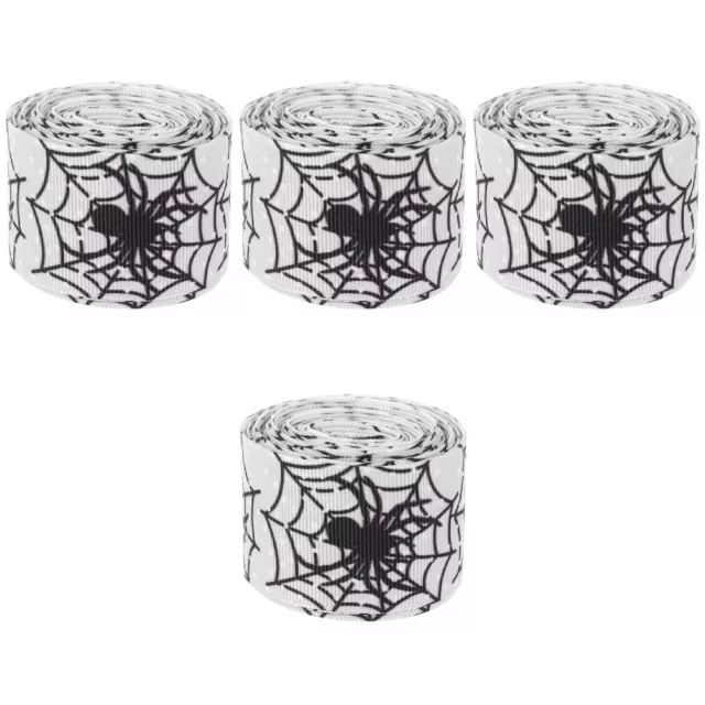 4 Pack Bow Making Ribbon Halloween Decoration Decoracion Tie