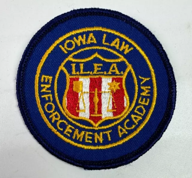Iowa Law Enforcement Academy ILEA IA Patch R9B