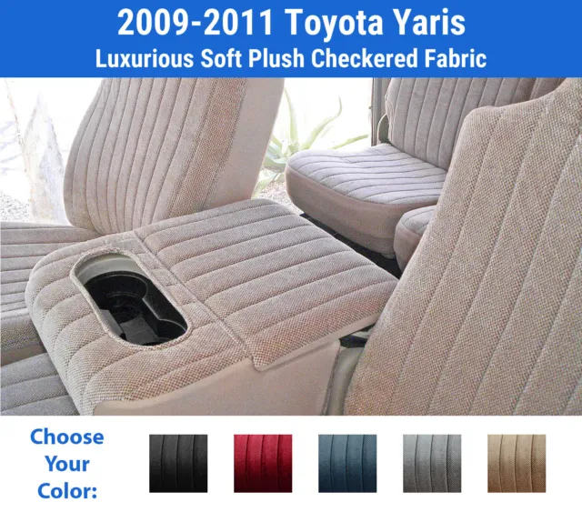 Plush Regal Seat Covers for 2009-2011 Toyota Yaris
