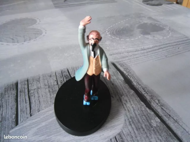 Figurine TINTIN Collection officielle n°57 Tournesol en patins - NEUF (2)