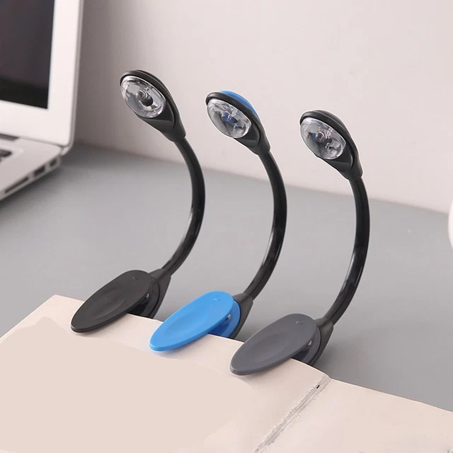 Travel Student Eye Care Reading Light Clip On Lamp Night Lights Book Light