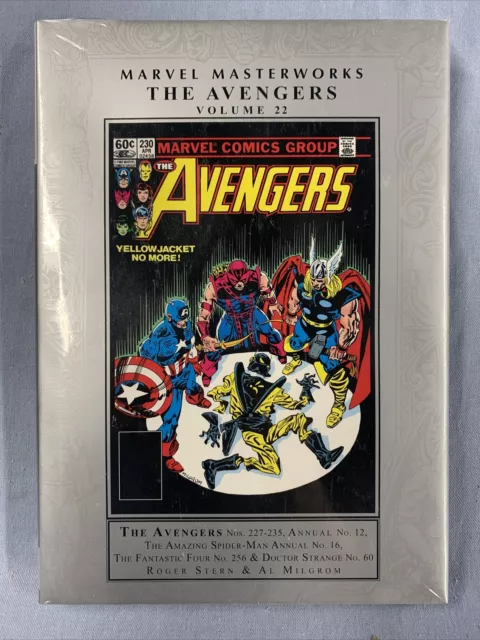 MARVEL MASTERWORKS AVENGERS Volume #22 Hard Cover (2022) $75 Global Shipping