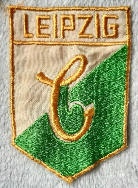 Orig. Alter DDR Aufnäher BSG Chemie Leipzig Fußball Oberliga Patch Sport DFV