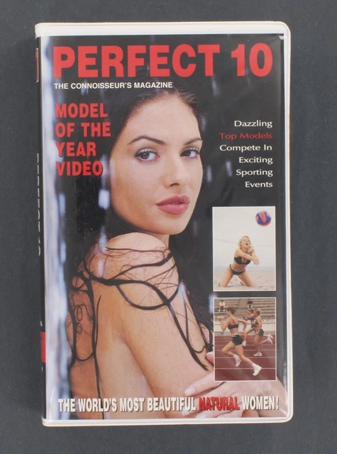 PERFECT 10 MODEL Of The Year 1999 VHS World Most Beautiful Natural