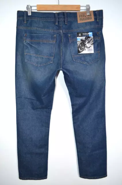 Jeans Route 66 US Highway Casual Moto Pantaloni originali da uomo Taglia 52 (XL)