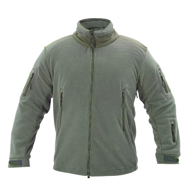 Mens Extra Thick Warm Fleece Heavy Duty Work Jacket Padded Anti Pill Winter Uk~ 2