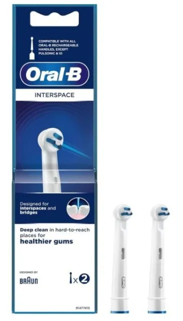 Oral-B Interspace Aufsteckbürsten 2er Pack für Zahnzwischenräume ✅NEU&OVP✅