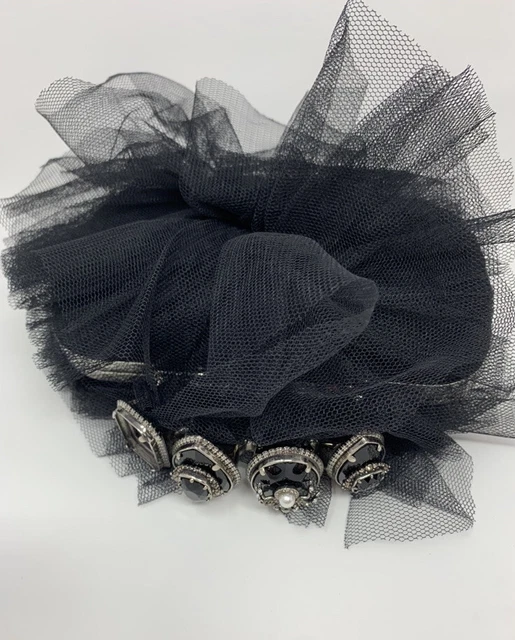 Alexander McQueen Women's Spider Four Ring Silk Tulle Clutch Retail $3590 Alexander McQueen Women's Spider Four Ring Silk Tulle Clutch Retail $3590