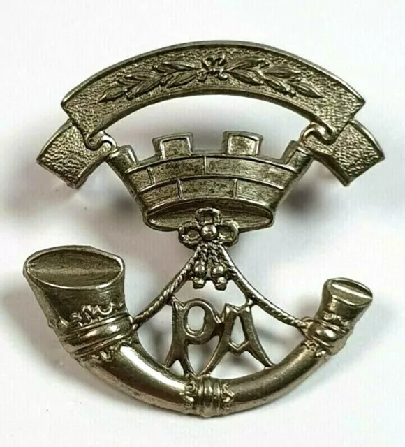 Somerset Light Infantry 3rd Militia Battalion Cap Badge - upto 1908 - 2 Lugs