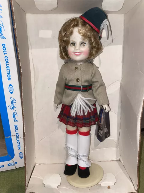 Vintage Ideal Shirley Temple Wee Willie Winkie 11” doll In Box
