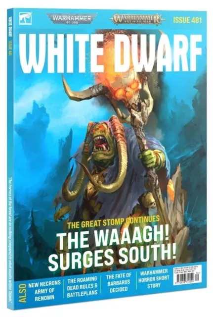 White Dwarf 481 Warhammer rivista in inglese