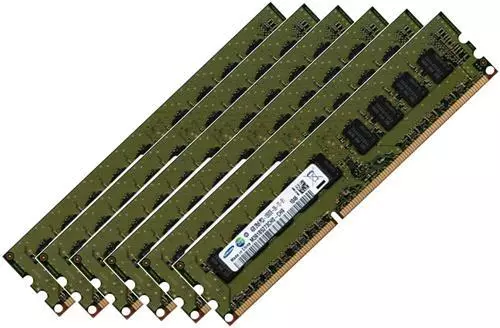 6x 4GB 24GB Kingston DDR3 ECC RAM 1333Mhz f DELL Precision T3500 2Rx8 PC3-10600E