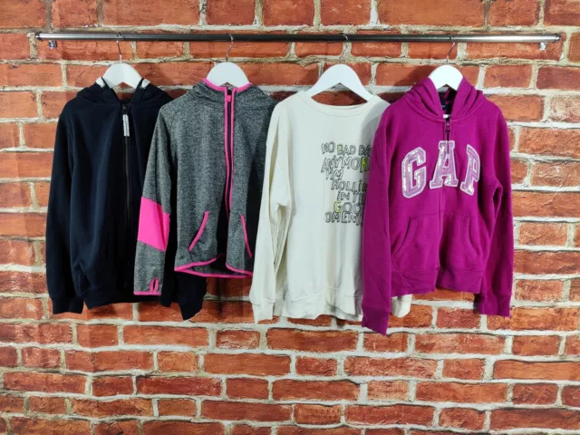 Felpa Con Cappuccio Ragazze Età 8-9 Anni Zara Gap Ecc Giacca Pullover 134Cm