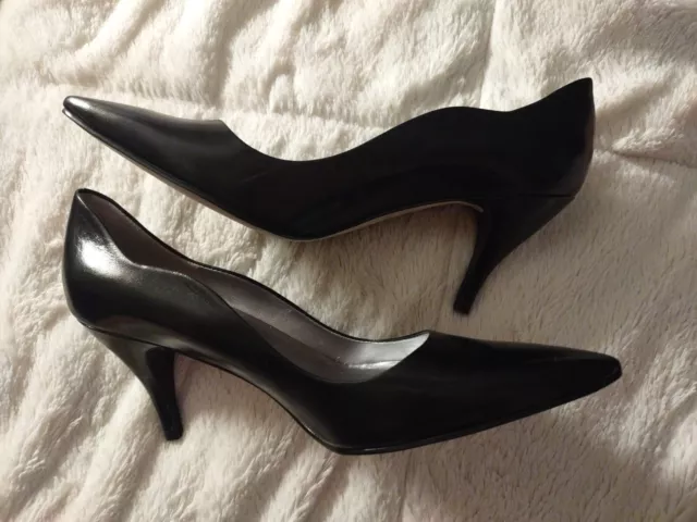 Guess by Marciano Pumps Sz 7 Black High Heels Pointed Toe Preowned