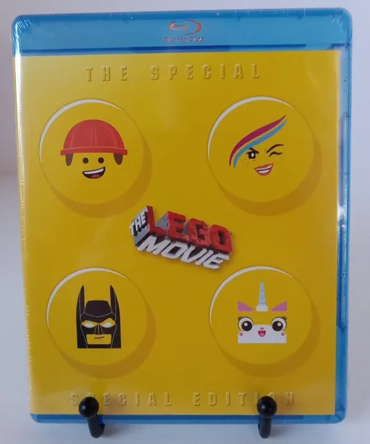 Lego Movie 2-Disc Blu-ray DVD The Special Special Edition Brand New Sealed!