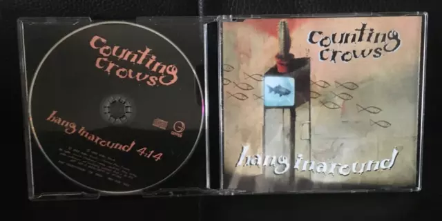 COUNTING CROWS Hanginaround RARE UK PROMO DJ CD Single hangin around adam duritz