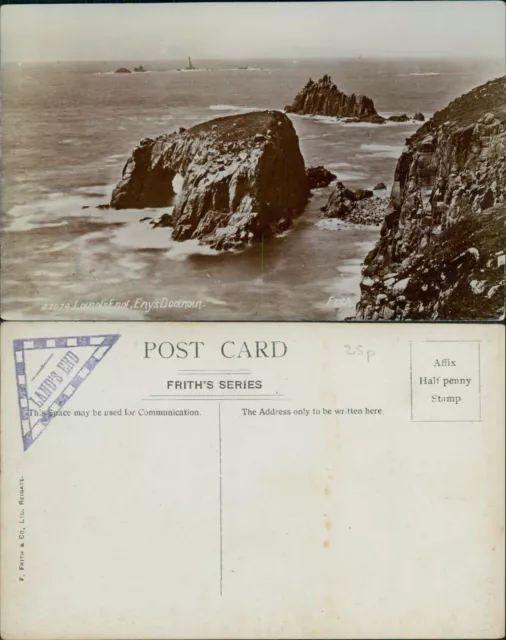 Lands End Enys Dodnan Real Photo RP Friths