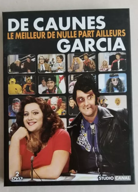 De Caunes Garcia Le Meilleur De Nulle Part Ailleurs 2 Dvd 1 Livre